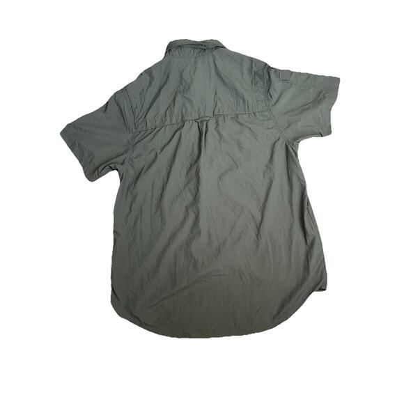 Craghoppers Mens XL Nosilife Green Button Up Short Sleeve‎ Vented Trek - Picture 2 of 7